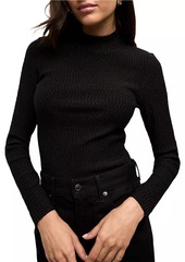 Veronica Beard Dahlia Mock Turtleneck Sweater