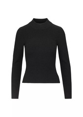 Veronica Beard Dahlia Mock Turtleneck Sweater