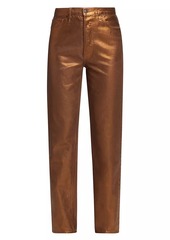 Veronica Beard Daniela Metallic Pants