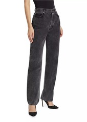 Veronica Beard Daniela Straight-Leg Jeans