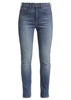 Veronica Beard Debbie High-Rise Stretch Skinny Jeans