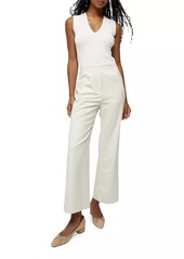 Veronica Beard Dova Pinstriped Flare Pants