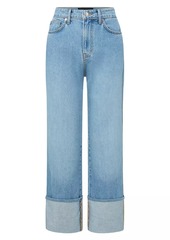 Veronica Beard Dylan High-Rise Straight Jeans