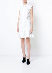 Veronica Beard frill-trim shirt dress