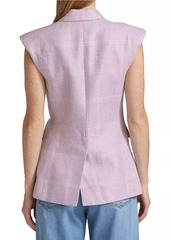 Veronica Beard Geraldine Linen Vest