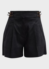 Veronica Beard Goodwin Linen Shorts
