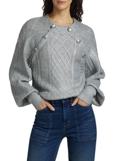 Veronica Beard Grady Merino Wool Blend Sweater