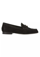 Veronica Beard Hazelwood Suede Penny Loafers