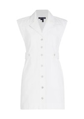 Veronica Beard Jax Cotton Sleeveless Minidress