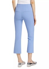 Veronica Beard Jaya Pintuck Crop Pants