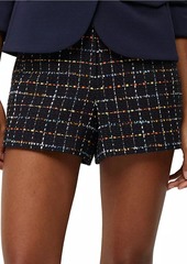 Veronica Beard Jazmin Cotton-Blend Tweed Shorts