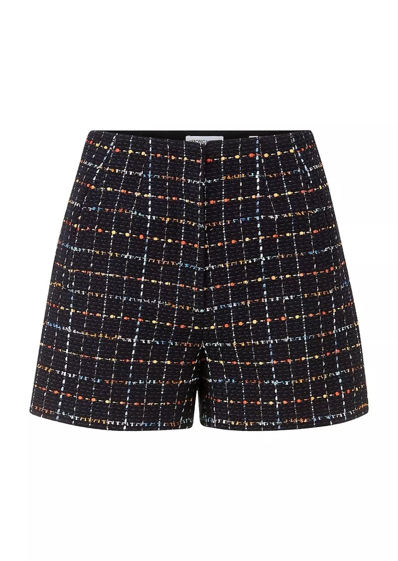 Veronica Beard Jazmin Cotton-Blend Tweed Shorts