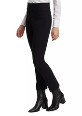 Veronica Beard Jupiter Cotton-Blend Cropped Pants