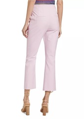 Veronica Beard Kean Stretch Boot-Cut Pants