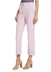 Veronica Beard Kean Stretch Boot-Cut Pants