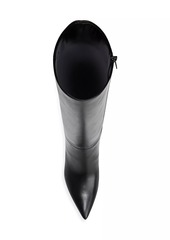 Veronica Beard Lisa 70MM Tall-Shaft Leather Boots