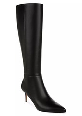 Veronica Beard Lisa 70MM Tall-Shaft Leather Boots