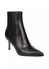 Veronica Beard Lisa 70MM Leather Ankle Boots