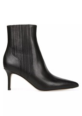 Veronica Beard Lisa 70MM Leather Ankle Boots