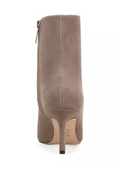 Veronica Beard Lisa Cap-Toe 70MM Suede Booties