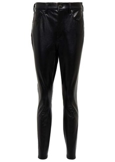 Veronica Beard Maera high-rise skinny faux leather pants