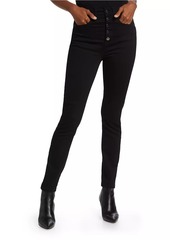 Veronica Beard Maera Super High-Rise Skinny Jeans