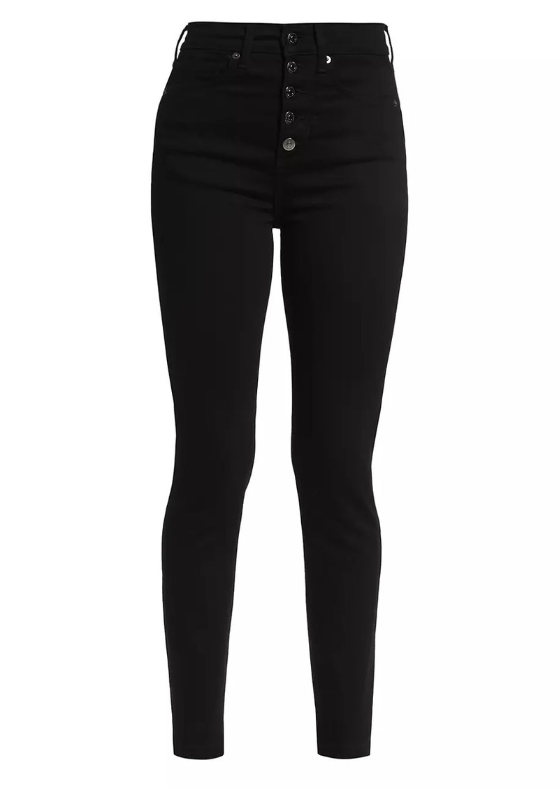 Veronica Beard Maera Super High-Rise Skinny Jeans