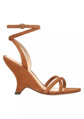 Veronica Beard Manuela 95MM Leather Sandals