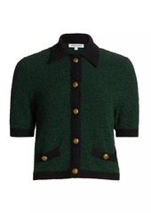 Veronica Beard Marie Short-Sleeve Cardigan