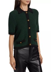 Veronica Beard Marie Short-Sleeve Cardigan