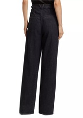 Veronica Beard Mia Cotton Wide-Leg Pants