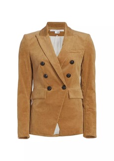 Veronica Beard Miller Dickey Corduroy Cotton-Blend Jacket