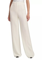 Veronica Beard Millicent Crystal-Trim Trousers