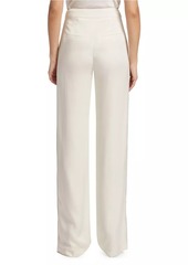 Veronica Beard Millicent Crystal-Trim Trousers