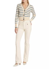 Veronica Beard Noorie Stripe Cotton Cardigan