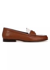 Veronica Beard Penny-2 Leather Loafers