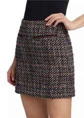 Veronica Beard Perry Tweed Skirt