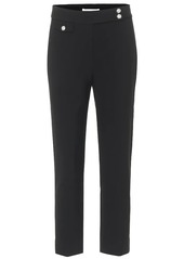 Veronica Beard Renzo high-rise slim cropped pants