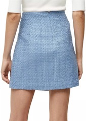 Veronica Beard Rubra Tweed Miniskirt