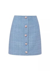 Veronica Beard Rubra Tweed Miniskirt