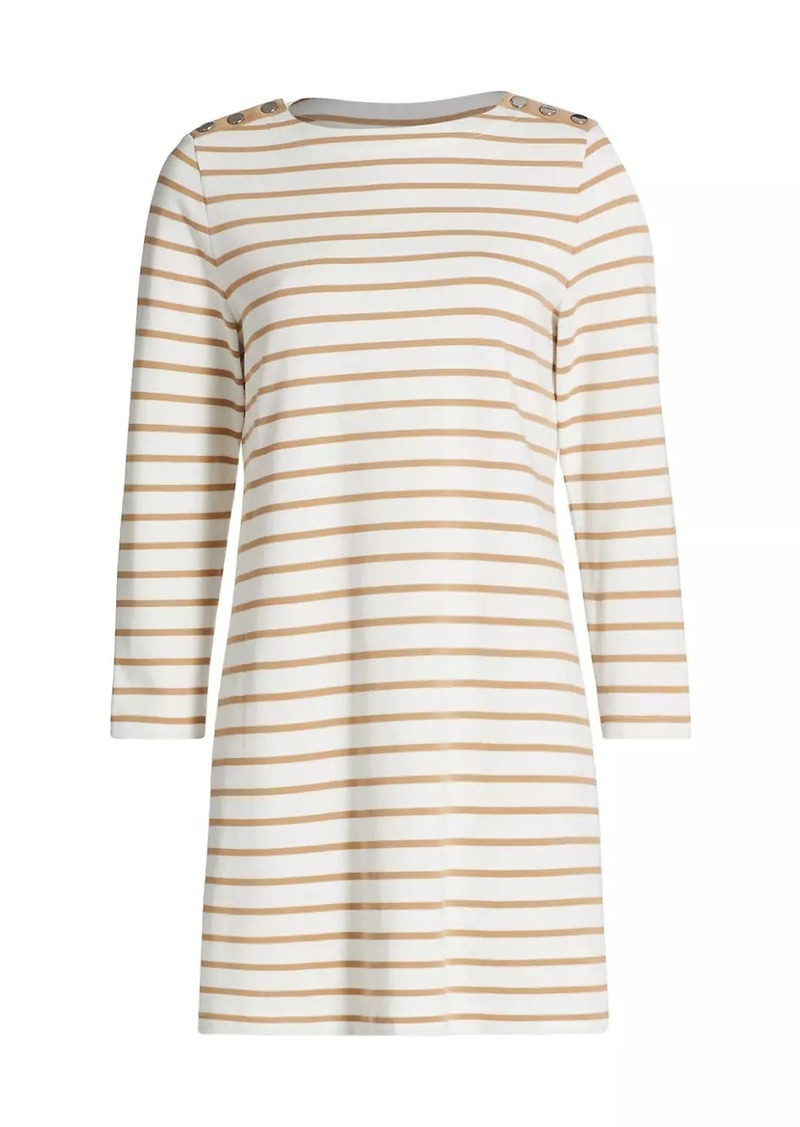 Veronica Beard Ruta Striped Shift Minidress