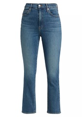 Veronica Beard Ryleigh High-Rise Ankle Slim Jeans