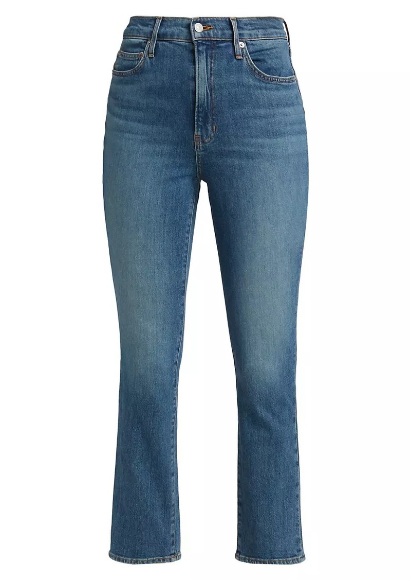 Veronica Beard Ryleigh High-Rise Ankle Slim Jeans