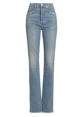 Veronica Beard Ryleigh Slim-Fit Straight Cuff Jeans