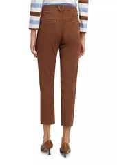 Veronica Beard Sia Twill Chino Tapered Pants