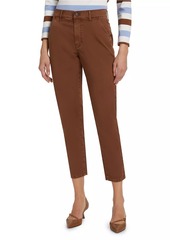 Veronica Beard Sia Twill Chino Tapered Pants