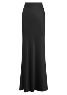 Veronica Beard Silk-Blend Floor-Length Skirt