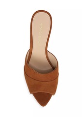 Veronica Beard Thora 90MM Suede Sandals