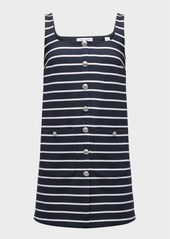 Veronica Beard Tibbie Stripe Mini Shift Dress