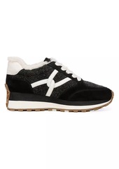 Veronica Beard Valentina-3 Shearling-Lined Sneakers